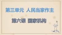 初中政治 (道德与法治)人教部编版八年级下册第三单元 人民当家作主第六课 我国国家机构国家权力机关教课ppt课件