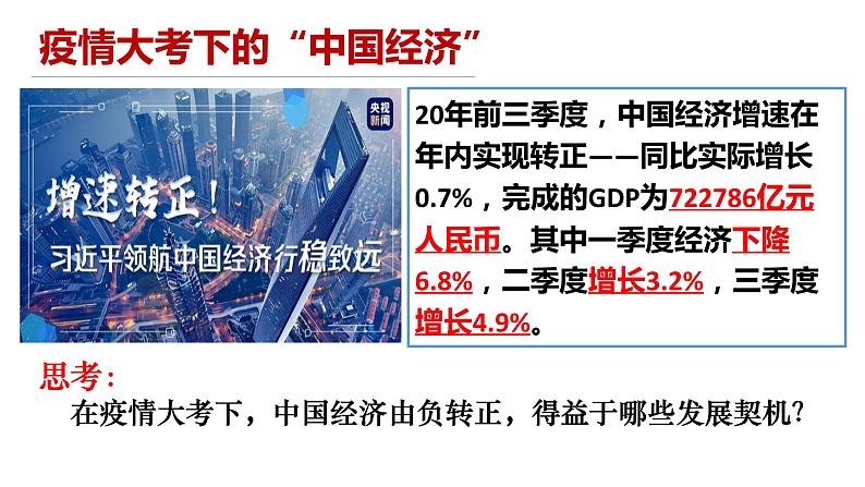 4.1中国的机遇与挑战课件2021- 2022学年部编版道德与法治九年级下册第4页