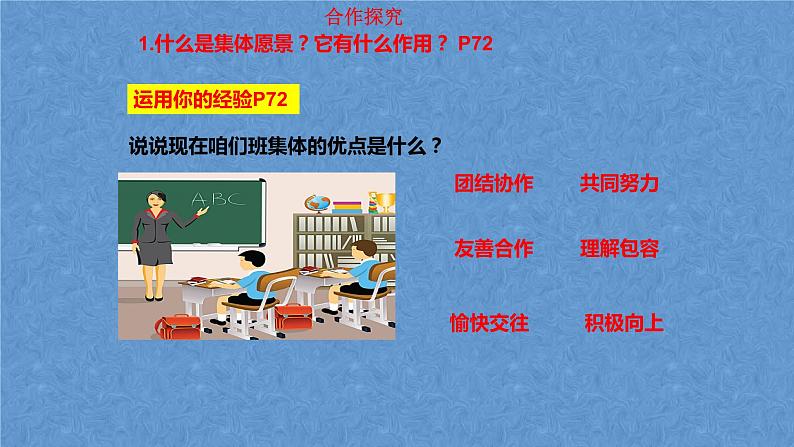 8.1憧憬美好集体课件2020-2021学年部编版道德与法治七年级下册第5页