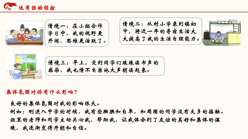 2021-2022学年道德与法治七年级下册 6.2集体生活成就我_3课件PPT第7页