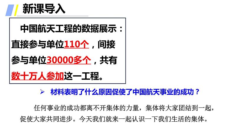 2021-2022学年道德与法治七年级下册 8.1憧憬美好集体 （统编版）课件PPT第1页