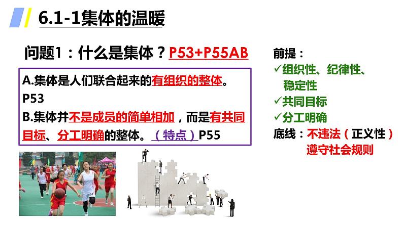 2021-2022学年道德与法治七年级下册 6.1集体生活邀请我_2课件PPT第7页