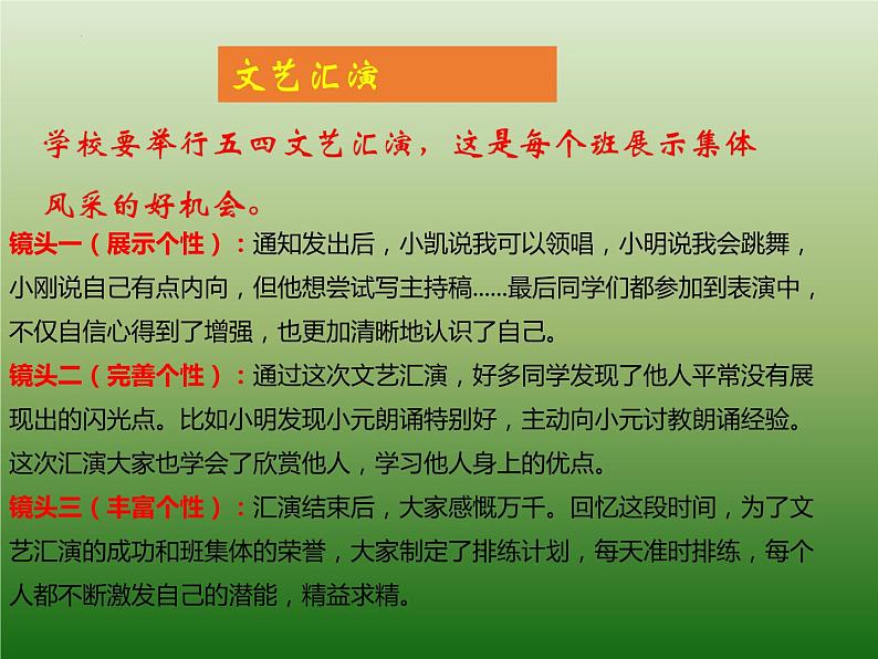 2021-2022学年道德与法治七年级下册 6.2集体生活成就我（课件） （部编版） (2)第4页