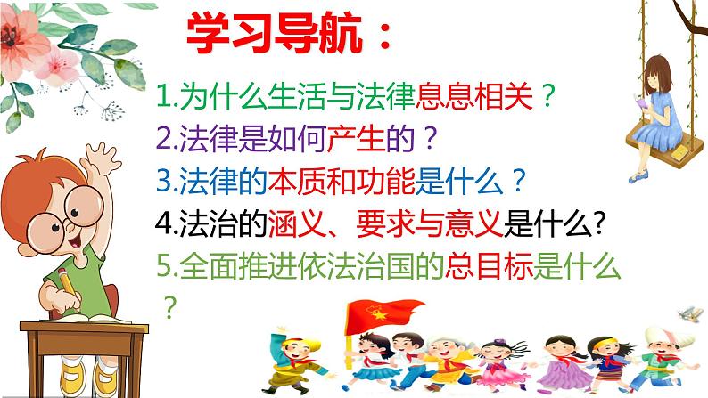 2021-2022学年道德与法治七年级下册 9.1 生活需要法律 课件第2页