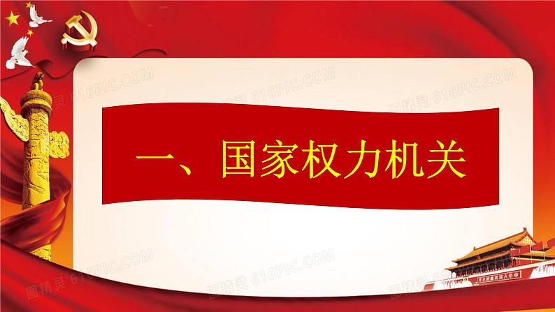 6.1国家权力机关课件2021-2022学年部编版道德与法治八年级下册第6页