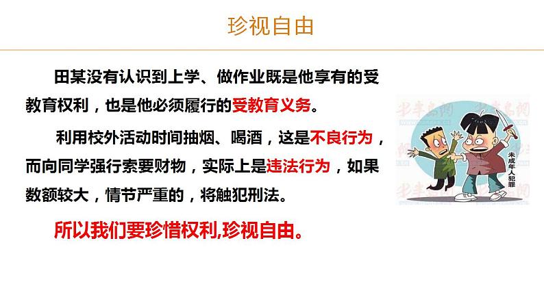 7.2自由平等的追求课件2021-2022学年部编版道德与法治八年级下册07