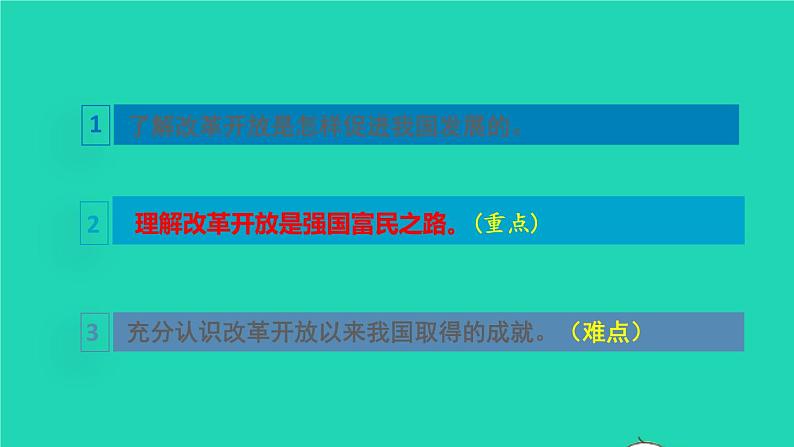 2022秋九年级道德与法治上册第一单元富强与创新第一课踏上强国之路第1框坚持改革开放课件+素材新人教版04