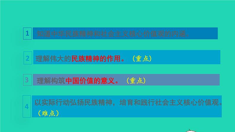 2022秋九年级道德与法治上册第三单元文明与家园第五课守望精神家园第2框凝聚价值追求课件+素材新人教版04