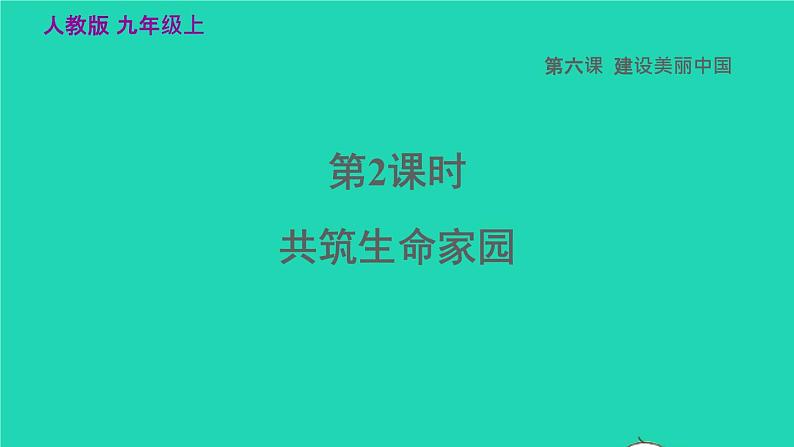 九上 6.2 共筑生命家园课件第3页