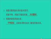新人教版九年级道德与法治上册第4单元和谐与梦想第7课中华一家亲第1框促进民族团结课件