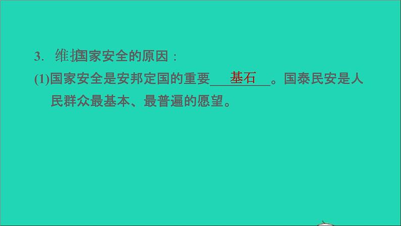 新人教版九年级道德与法治上册第4单元和谐与梦想第7课中华一家亲第2框维护祖国统一课件第6页