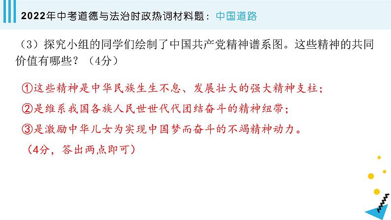 2022年中考道德与法治时政热词材料题第7页