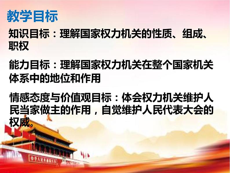 6.3国家权力机关课件2021-2022学年部编版道德与法治八年级下册第2页