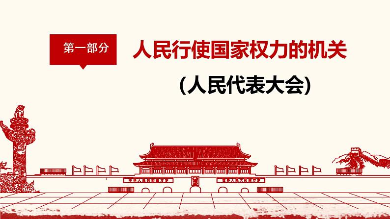 6.1国家权力机关课件2021-2022学年部编版道德与法治八年级下册第4页