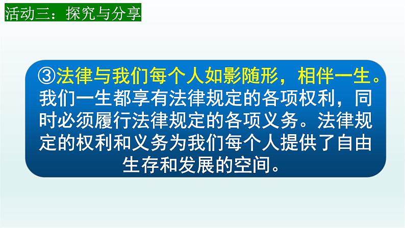 9.1生活需要法律课件2021-2022学年部编版道德与法治七年级下册第6页