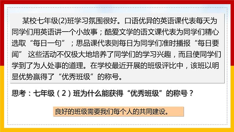 部编版（2019）道德与法治七年级下册 3.8.2我与集体共成长 课件202