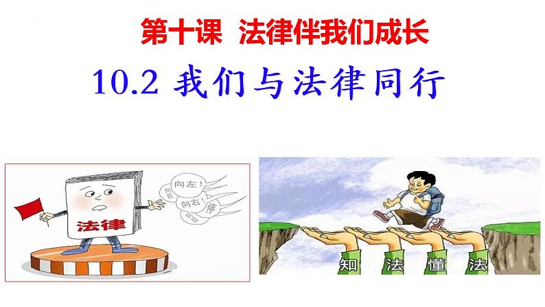 10.2我们与法律同行课件2021-2022学年部编版道德与法治七年级下册02