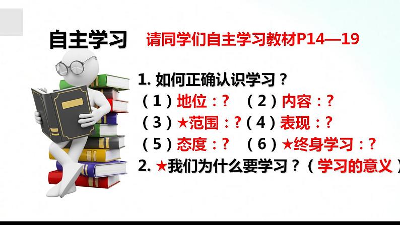 部编版七年级道德与法治上册 2.1学习伴成长 课件+同步教案+视频素材04