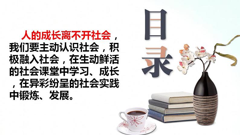 部编版八年级道德与法治上册 1.1我与社会 课件+同步教案+视频资料06