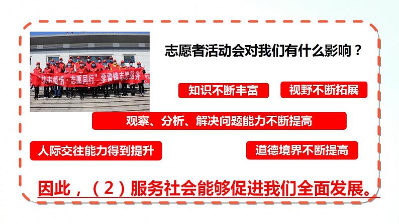 部编版八年级道德与法治上册 7.2服务社会 课件+同步教案+视频资料08