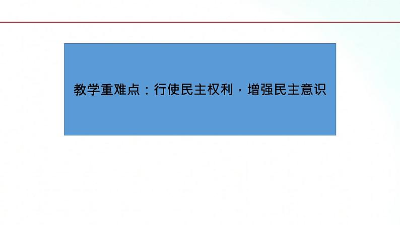 部编版九年级道德与法治上册 3.2 参与民主生活 课件03