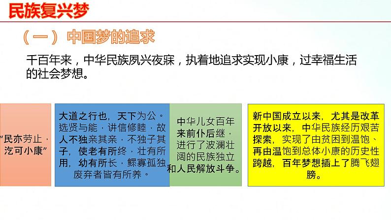 部编版九年级道德与法治上册 8.1 我们的梦想 课件05