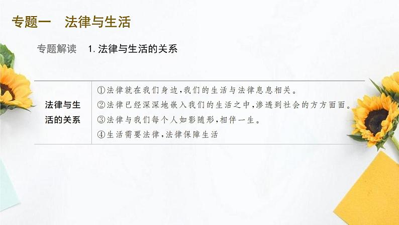 人教版道德与法治七年级下册 【专题突破】第四单元专题突破  课件PPT第2页