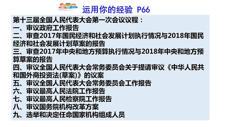 2020-2021学年部编版道德与法治八年级下册5.2 根本政治制度课件第6页