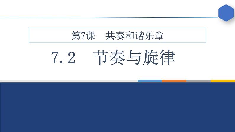 7.2节奏与旋律课件2021-2022学年部编版道德与法治七年级下册01