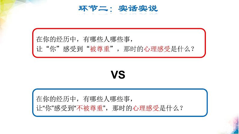 2021--2022年度道德与法治八年级上册第四课第一框 尊重他人课件第3页