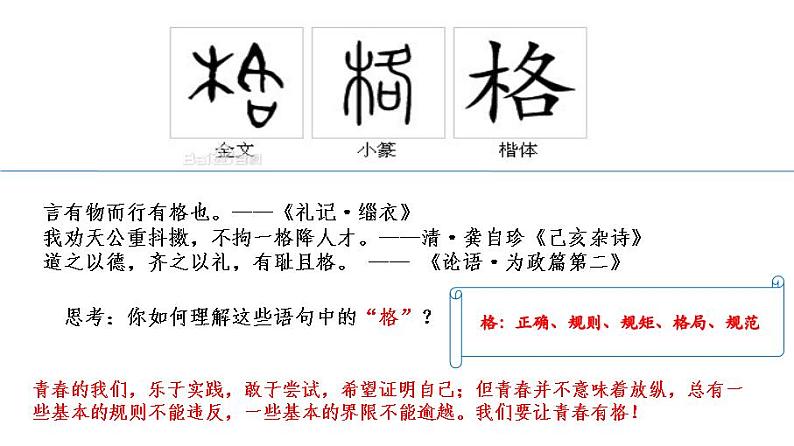 2021--2022年度部编道德与法治七年级下册3.2 青春有格课件第2页