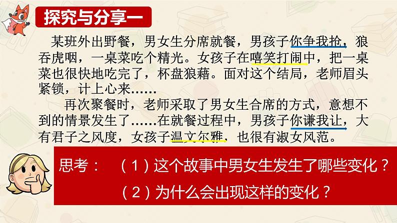 2021--2022学年度部编道德与法治七年级下册2.2 青春萌动课件第4页