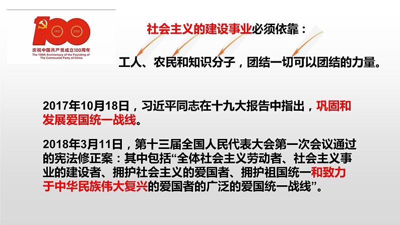 2021-2022学年人教部编版道德与法治8年级下册5.3基本政治制度课件第4页