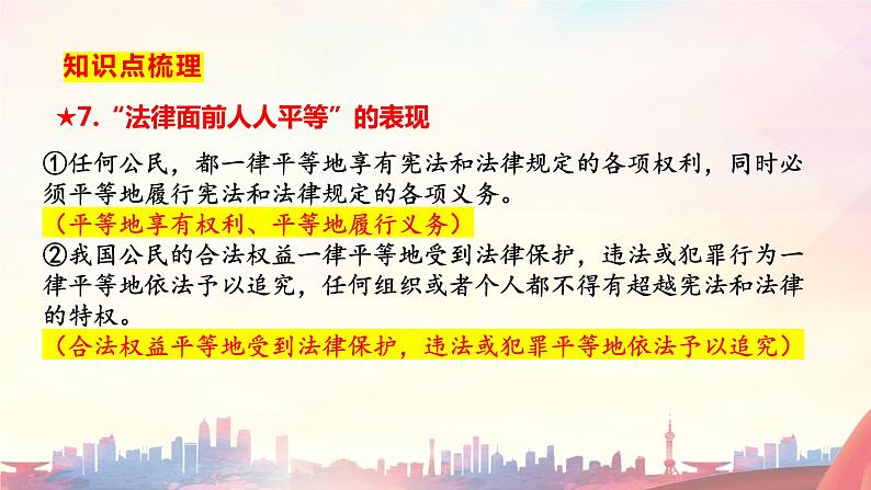 第四单元 崇尚法治精神 部编版道德与法治八年级下册 课件06