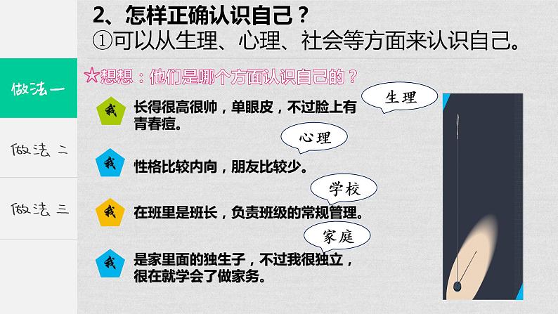 2021--2022学年度道德与法治七年级上册3.1认识自己课件第7页