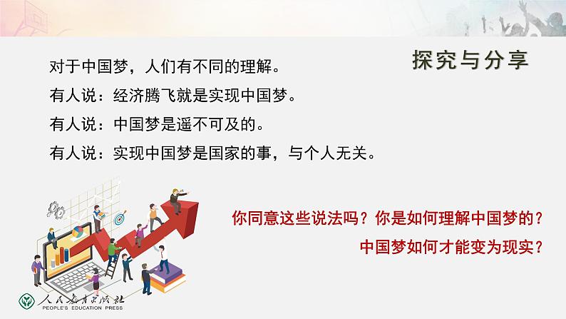 2021-2022学年部编版道德与法治九年级上册8.1我们的梦想课件第5页