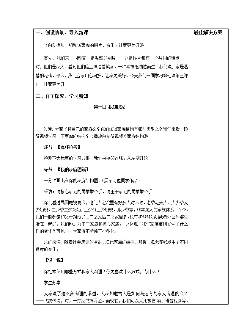 7.3让家更美好 课件+教案+学案+练习含答案02