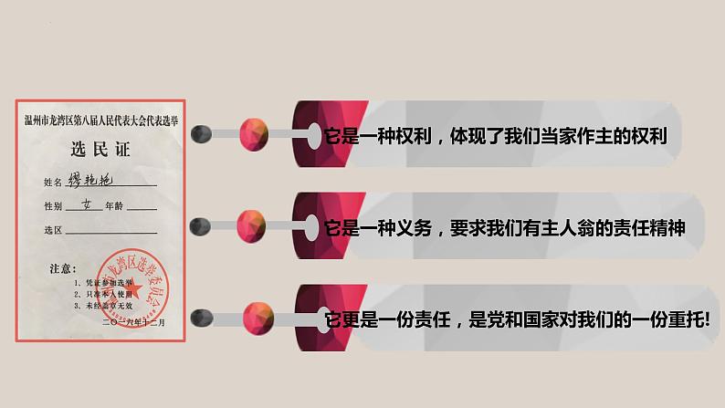 3.2参与民主生活课件2021-2022学年部编版九年级道德与法治上册第6页