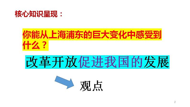 1.1坚持改革开放课件-2022-2023学年部编版道德与法治九年级上册第2页