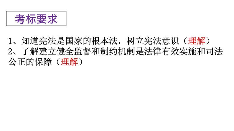 部编道德与法治8年级下册第一单元：坚持宪法至上复习课件02