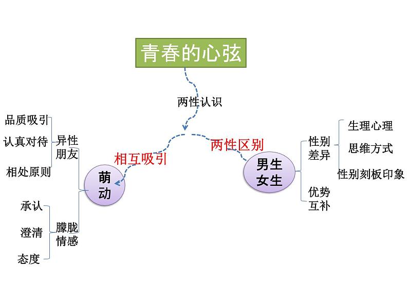 人教版道德与法治七年级下册 第二课 青春的心弦 复习课件(共22张PPT)第2页