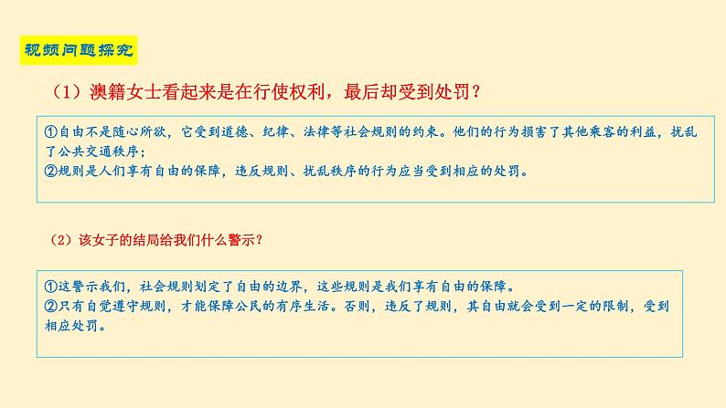 人教版道德与法治八年级上册3.2遵守规则课件第5页