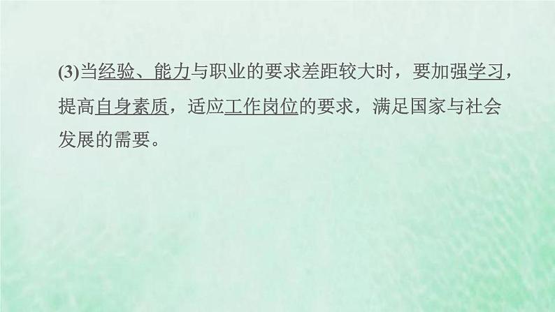 福建专用新人教版九年级道德与法治下册第三单元走向未来的少年第六课我的毕业季第2框多彩的职业课件05