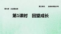 初中政治 (道德与法治)人教部编版九年级下册回望成长教课课件ppt