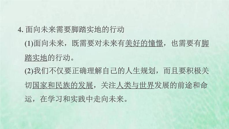 福建专用新人教版九年级道德与法治下册第三单元走向未来的少年第七课从这里出发第2框走向未来课件第5页