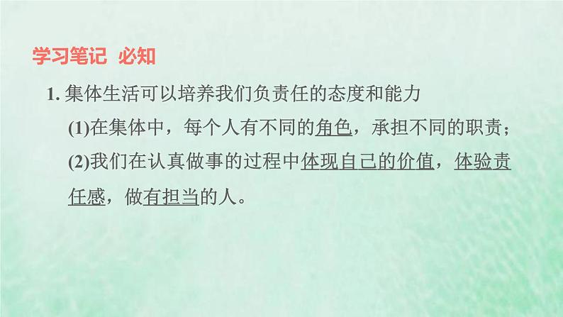 福建专用新人教版七年级道德与法治下册第三单元在集体中成长第六课我和我们第2框集体生活成就我课件02