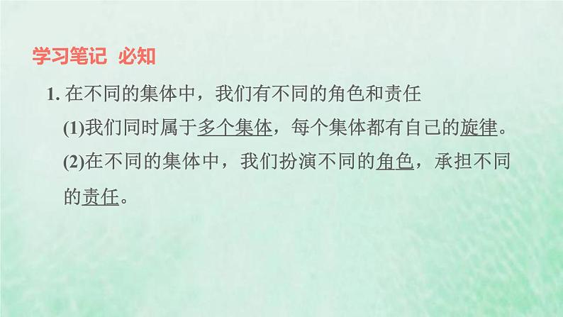 福建专用新人教版七年级道德与法治下册第三单元在集体中成长第七课共奏和谐乐章第2框节奏与旋律课件02