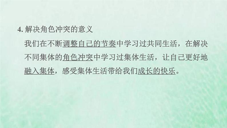 福建专用新人教版七年级道德与法治下册第三单元在集体中成长第七课共奏和谐乐章第2框节奏与旋律课件05