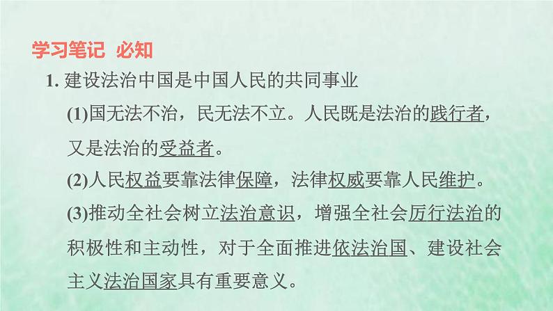 福建专用新人教版七年级道德与法治下册第四单元走进法治天地第十课法律伴我们成长第2框我们与法律同行课件第2页