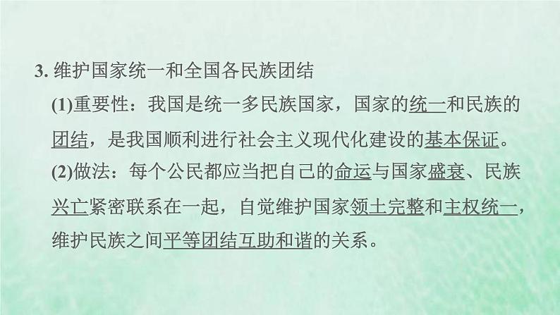 福建专用新人教版八年级道德与法治下册第二单元理解权利义务第四课公民义务第1框公民基本义务课件04